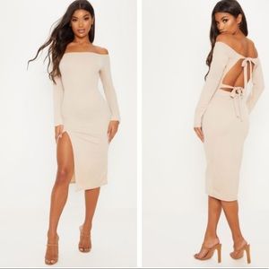 Pretty Little Thing Back Tie Dress